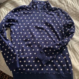Vineyard Vines 3/4 Zip Terry Jersey Star Shirt